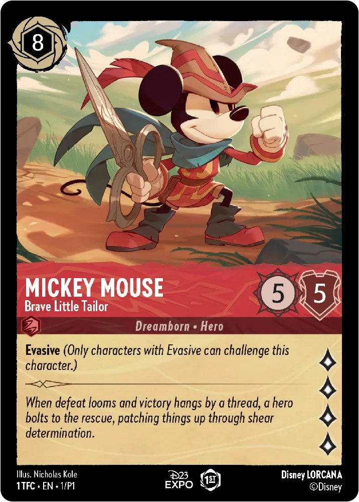 Mickey Mouse (1) [D23 Promos] | Clutch Gaming