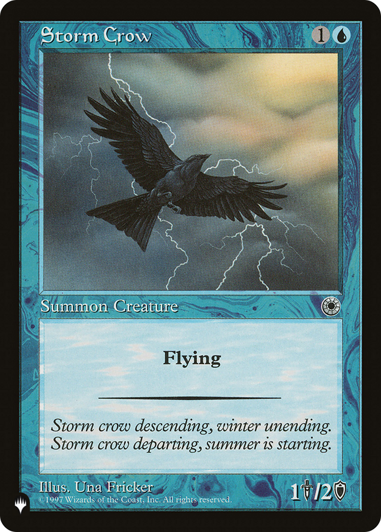 Storm Crow (POR) [The List Reprints] | Clutch Gaming