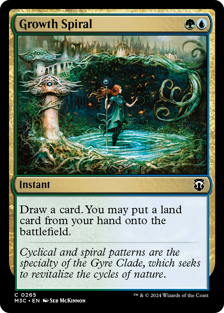 Growth Spiral (Ripple Foil) [Modern Horizons 3 Commander] | Clutch Gaming