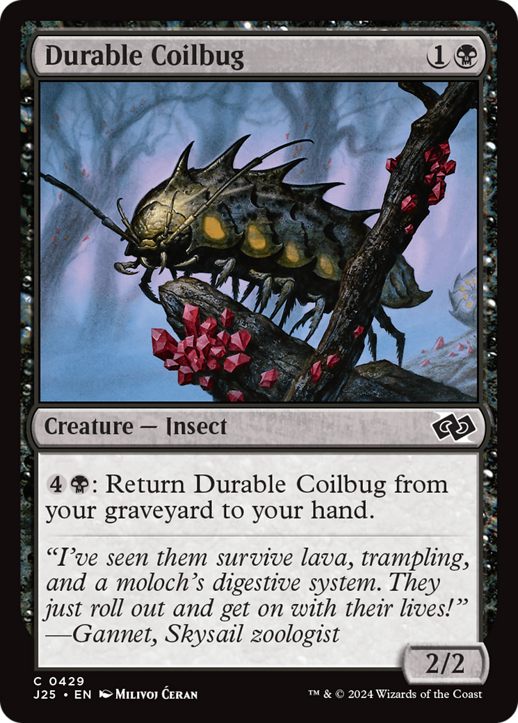 Durable Coilbug [Foundations Jumpstart] | Clutch Gaming