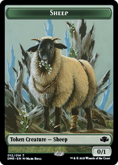 Elephant // Sheep Double-Sided Token [Dominaria Remastered Tokens] | Clutch Gaming