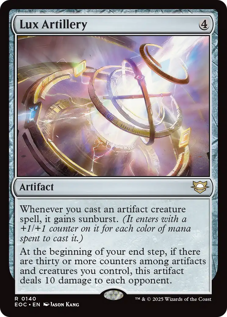 Lux Artillery [Edge of Eternities Commander] | Clutch Gaming