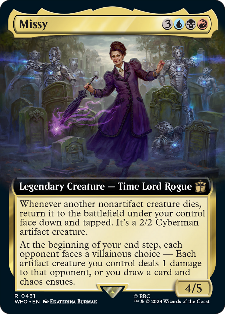 Missy (Extended Art) [Doctor Who] | Clutch Gaming