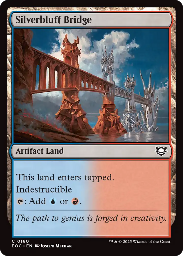Silverbluff Bridge [Edge of Eternities Commander] | Clutch Gaming