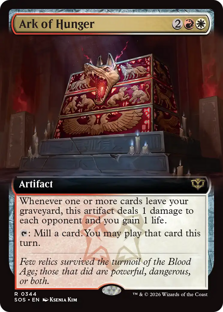 Ark of Hunger (Extended Art) [Secrets of Strixhaven] | Clutch Gaming
