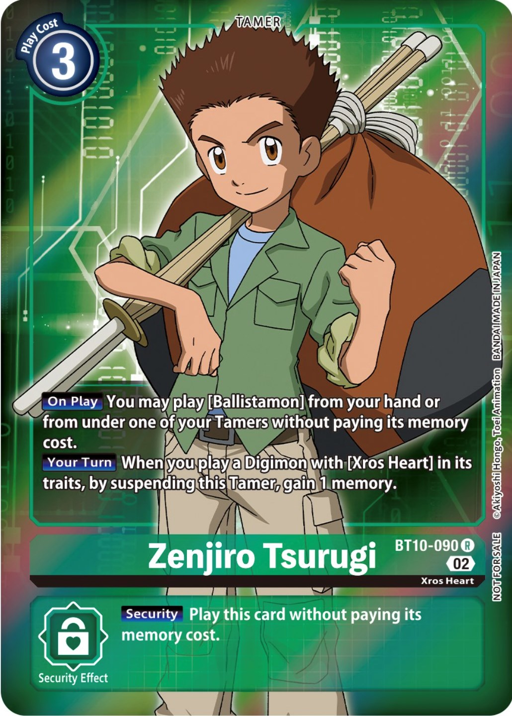 Zenjiro Tsurugi [BT10-090] (Box Topper) [Xros Encounter] | Clutch Gaming