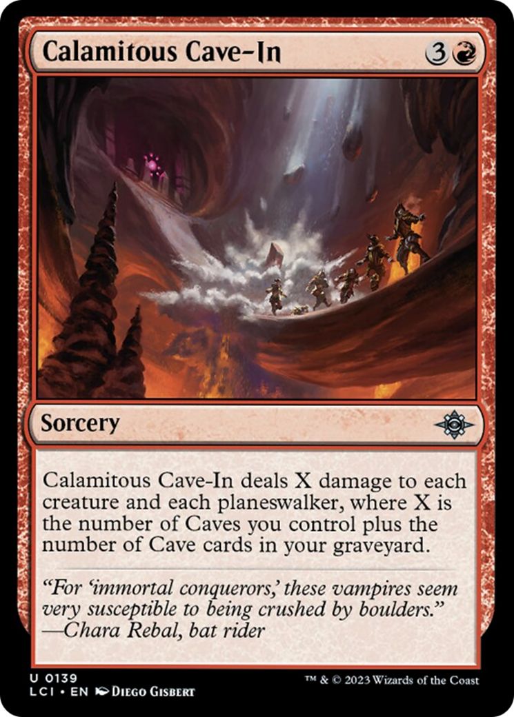 Calamitous Cave-In [The Lost Caverns of Ixalan] | Clutch Gaming