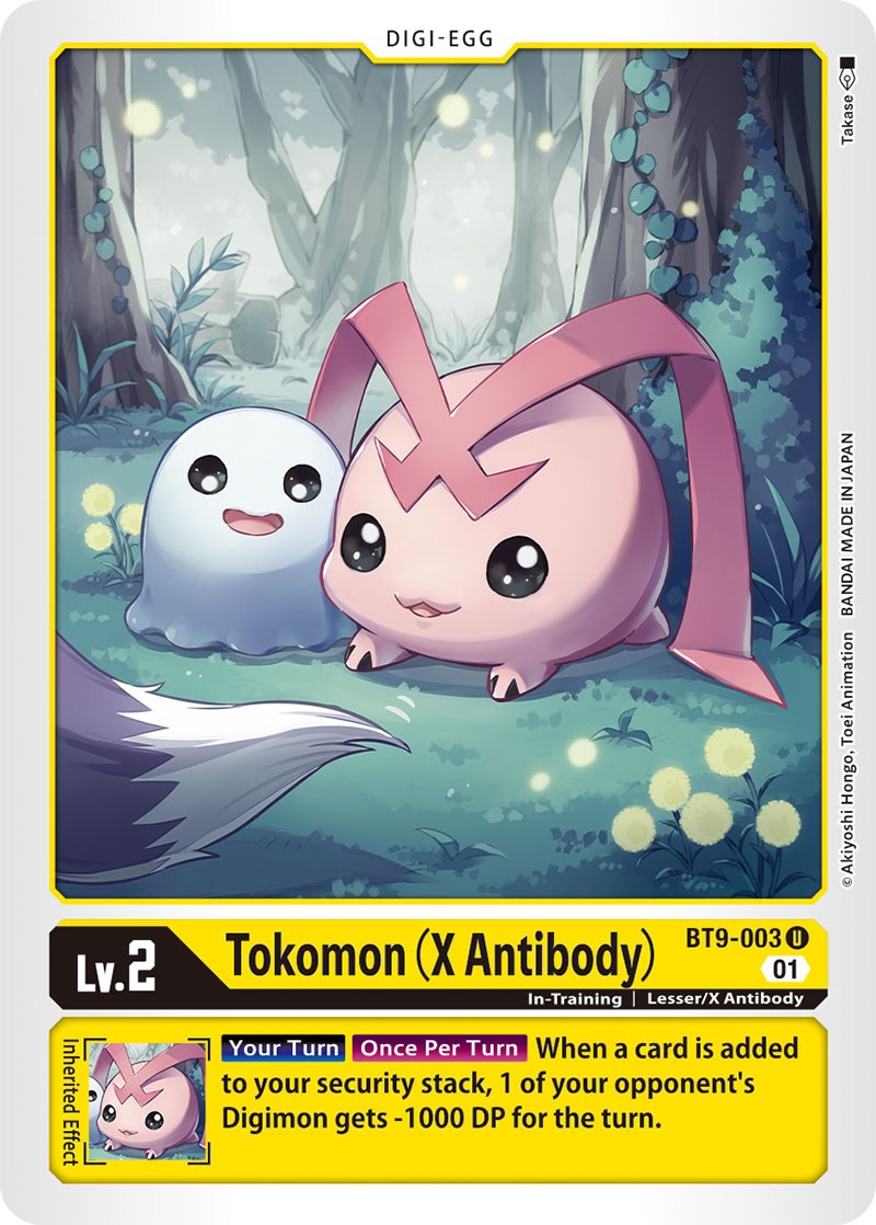 Tokomon (X Antibody) [BT9-003] [X Record] | Clutch Gaming