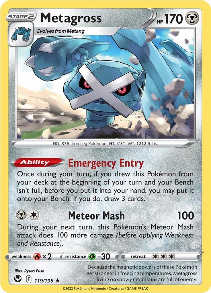 Metagross (119/195) [Sword & Shield: Silver Tempest] | Clutch Gaming