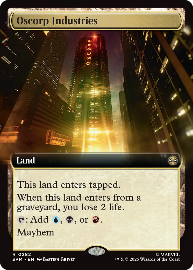 Oscorp Industries (Extended Art) [Marvel's Spider-Man] | Clutch Gaming