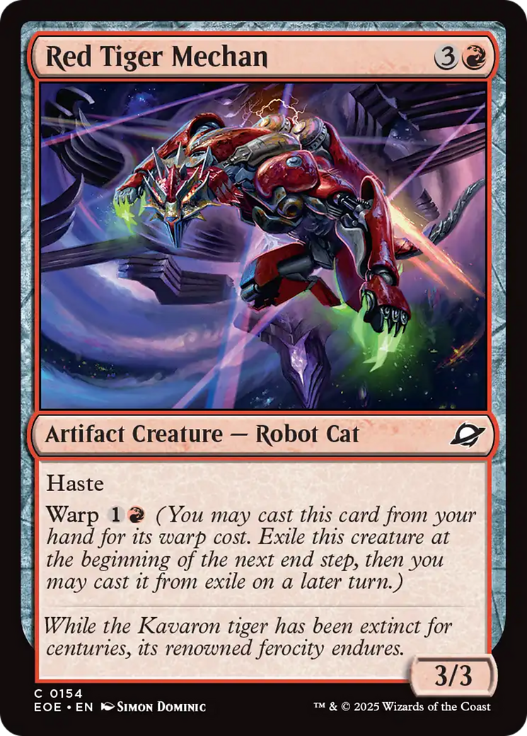 Red Tiger Mechan [Edge of Eternities] | Clutch Gaming