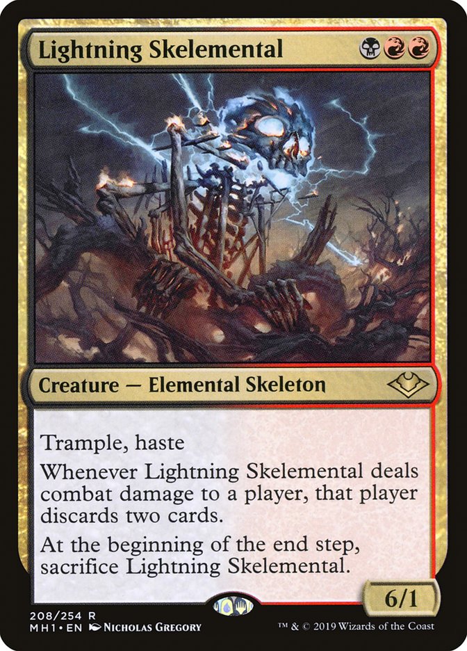 Lightning Skelemental [Modern Horizons] | Clutch Gaming