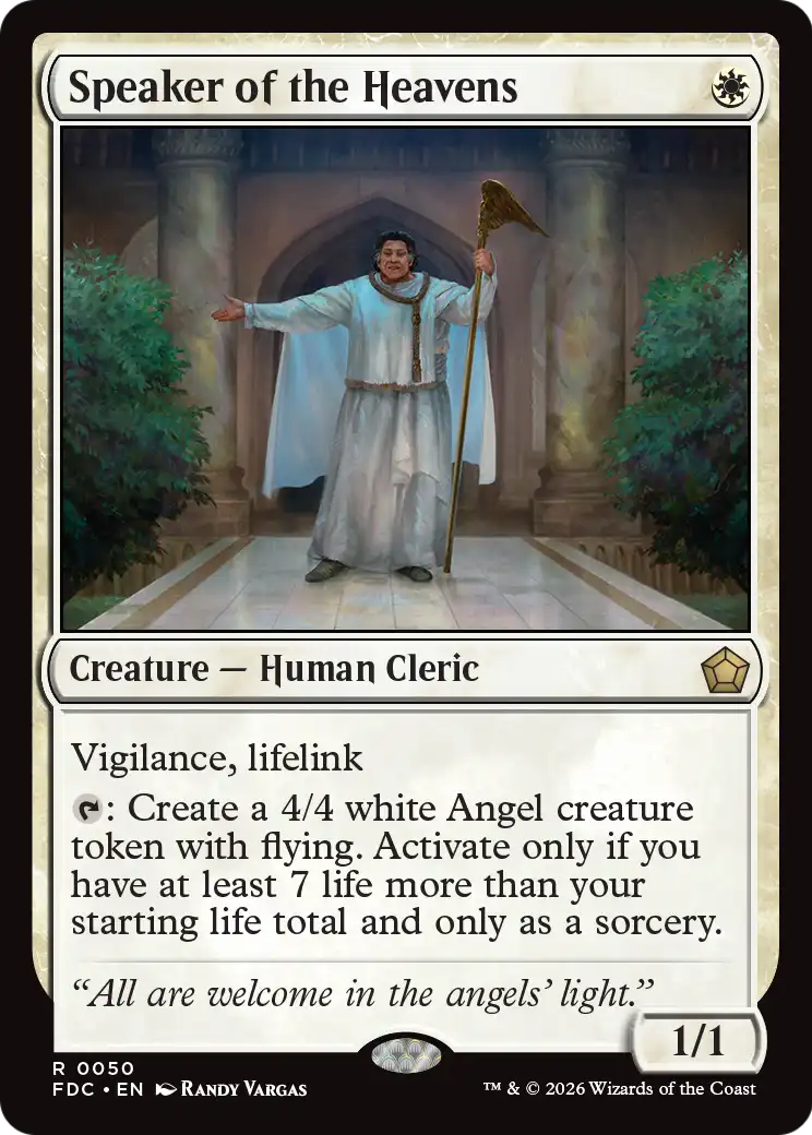 Speaker of the Heavens [Foundations Commander] | Clutch Gaming