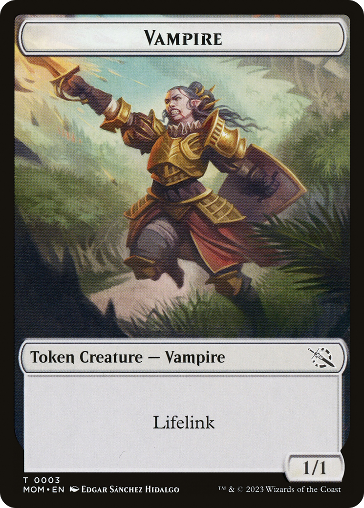 Vampire // Horse Double-Sided Token [The List] | Clutch Gaming