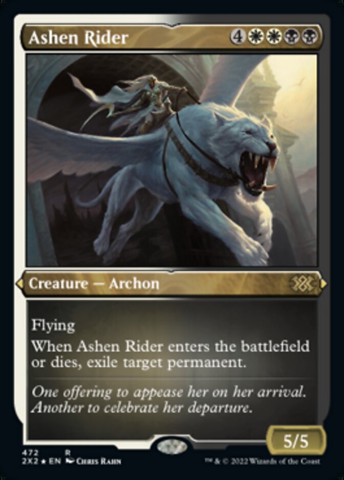 Ashen Rider (Foil Etched) [Double Masters 2022] | Clutch Gaming