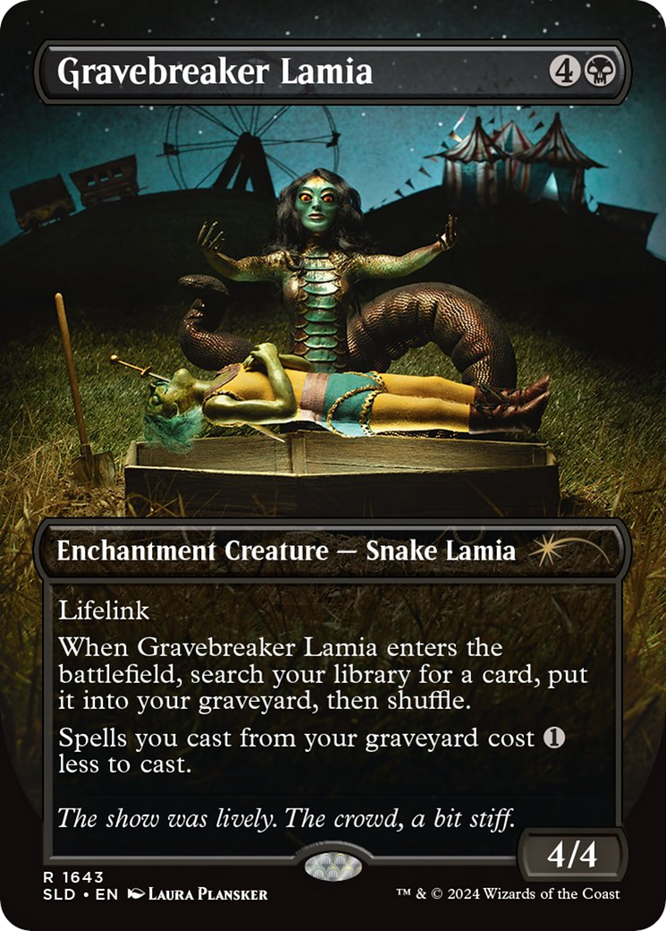 Gravebreaker Lamia (Rainbow Foil) [Secret Lair Drop Series] | Clutch Gaming