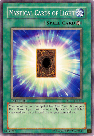 Mystical Cards of Light [LODT-EN058] Common | Clutch Gaming