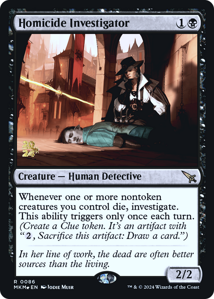 Homicide Investigator [Murders at Karlov Manor Prerelease Promos] | Clutch Gaming