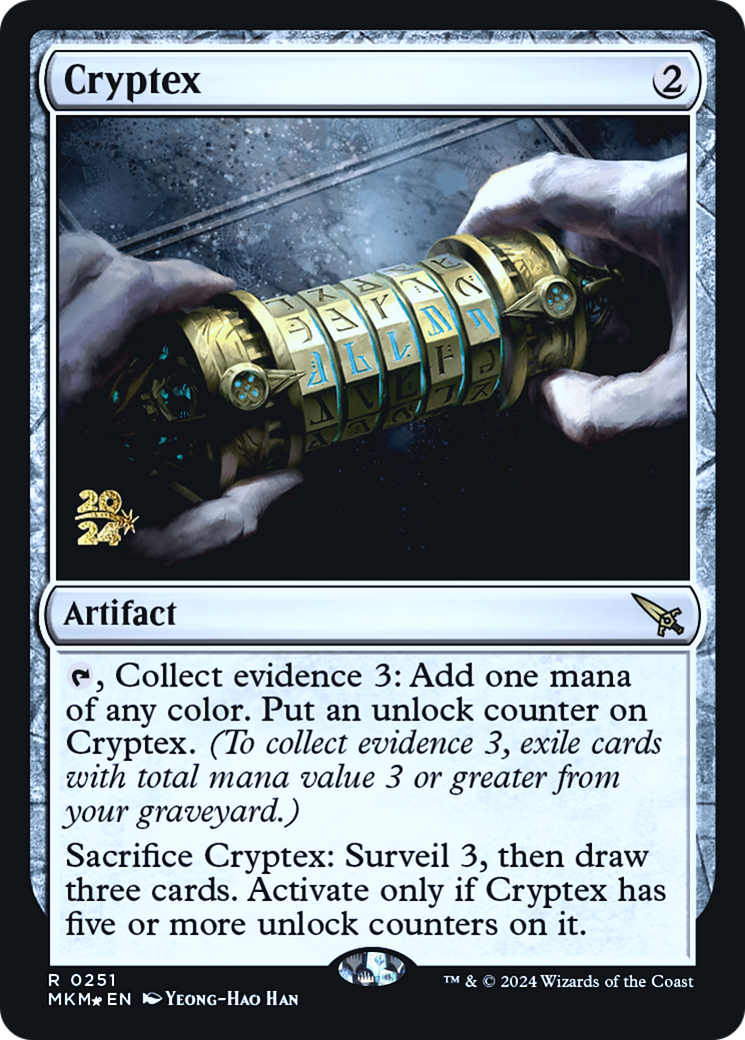 Cryptex [Murders at Karlov Manor Prerelease Promos] | Clutch Gaming