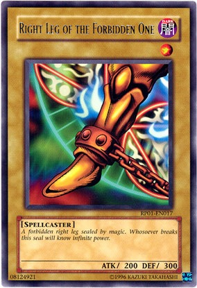 Right Leg of the Forbidden One [RP01-EN017] Rare | Clutch Gaming