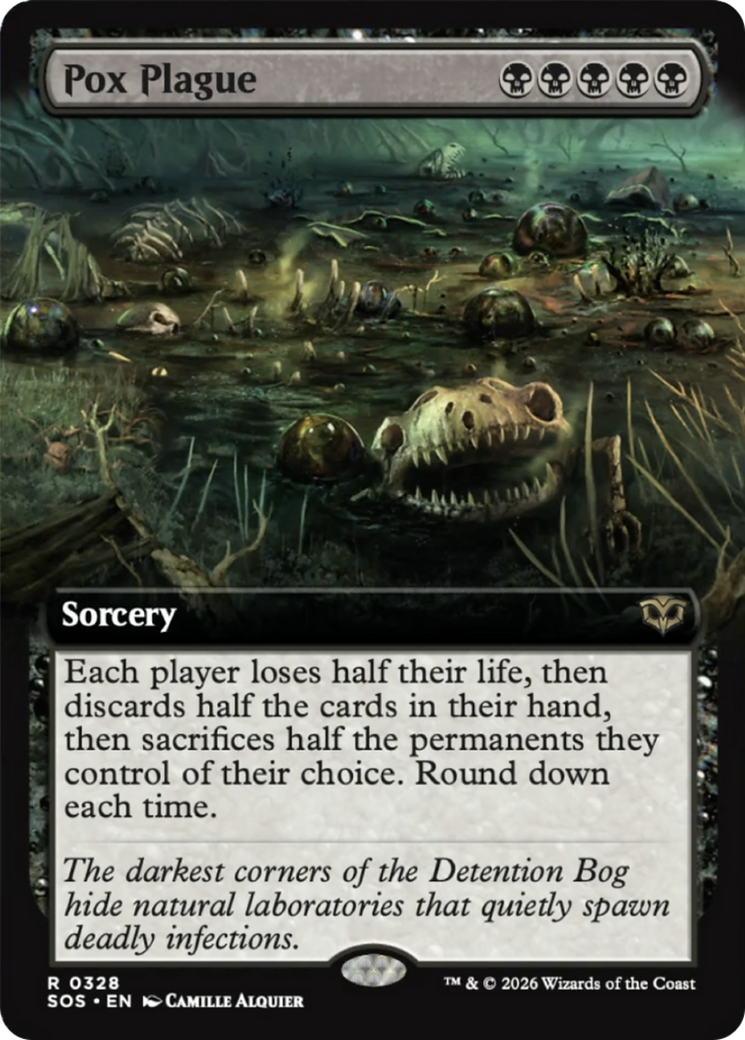 Pox Plague (Extended Art) [Secrets of Strixhaven] | Clutch Gaming