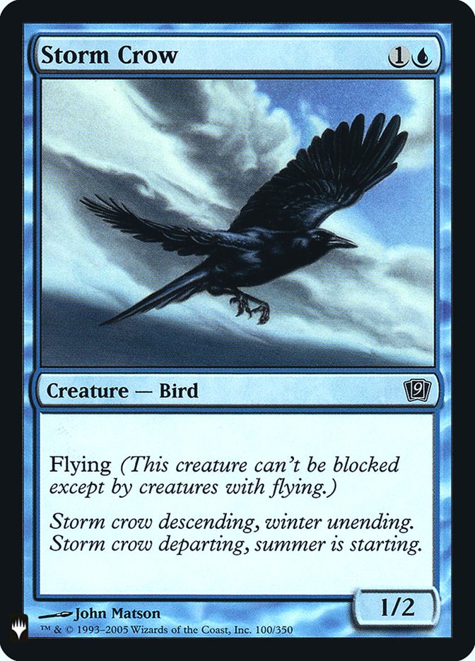 Storm Crow [Mystery Booster] | Clutch Gaming