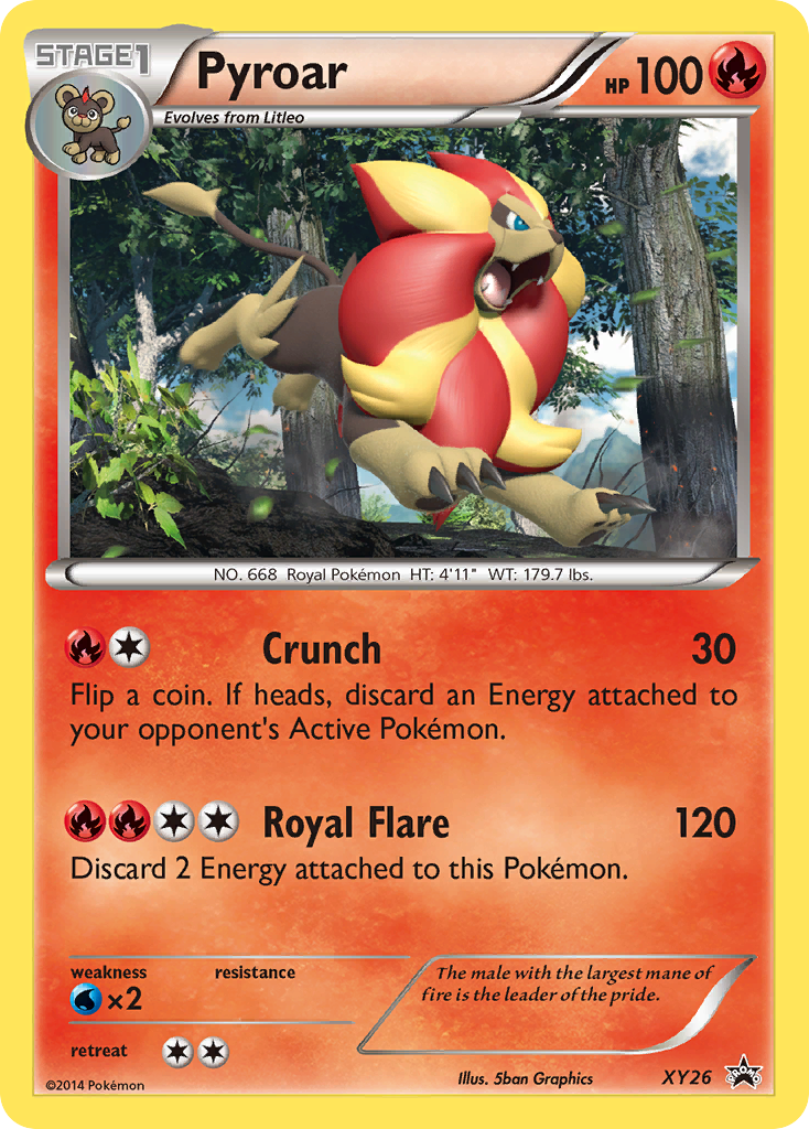 Pyroar (XY26) [XY: Black Star Promos] | Clutch Gaming