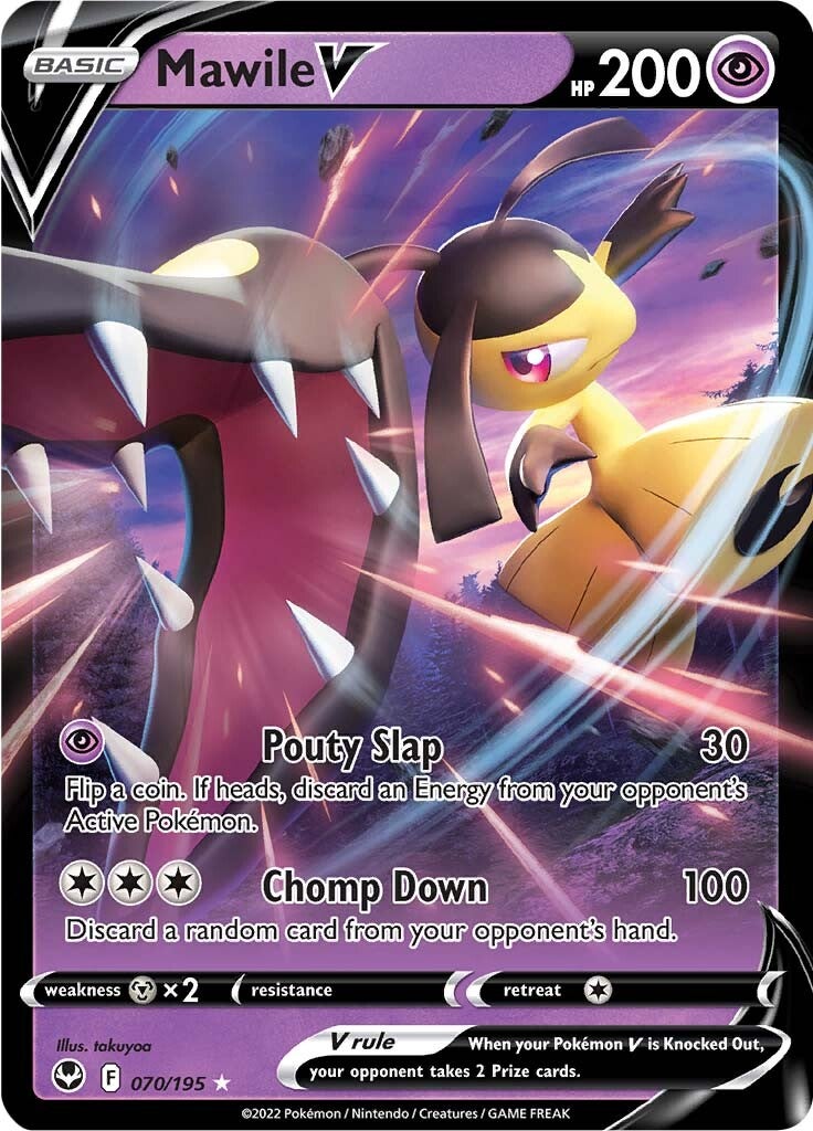 Mawile V (070/195) [Sword & Shield: Silver Tempest] | Clutch Gaming