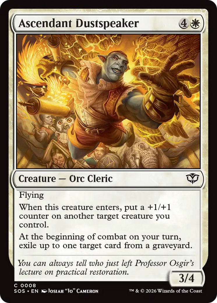 Ascendant Dustspeaker [Secrets of Strixhaven] | Clutch Gaming