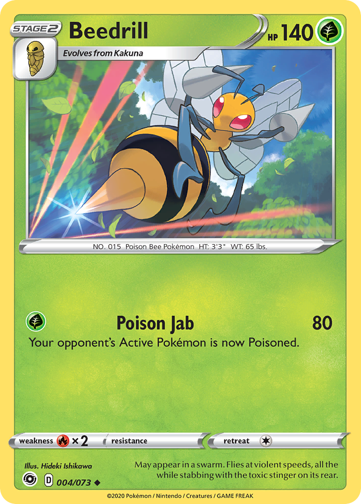 Beedrill (004/073) [Sword & Shield: Champion's Path] | Clutch Gaming