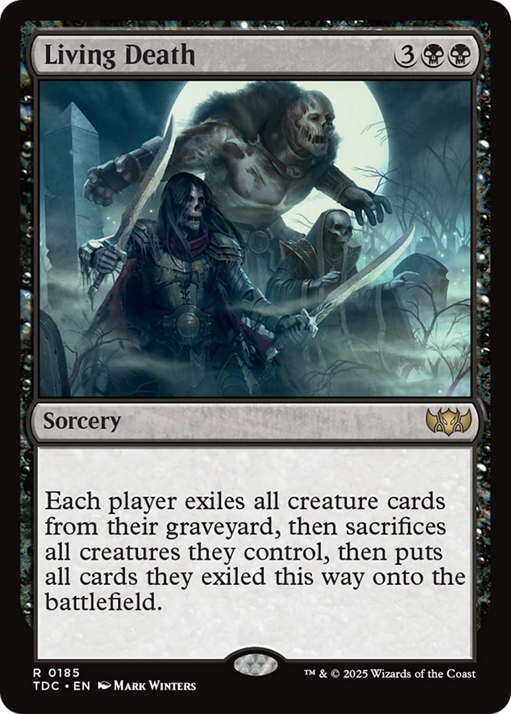 Living Death [Tarkir: Dragonstorm Commander] | Clutch Gaming