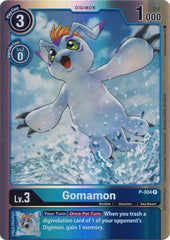 Gomamon [P-004] (Rainbow Foil) [Promotional Cards] | Clutch Gaming