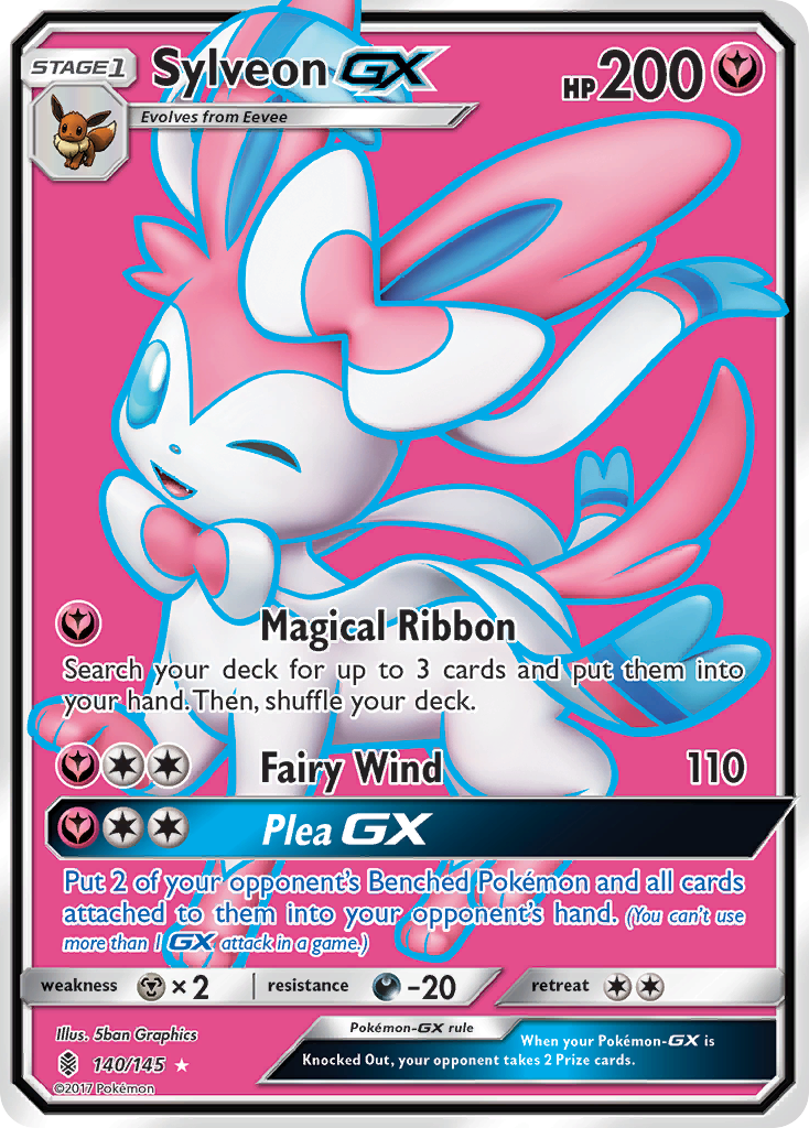 Sylveon GX (140/145) [Sun & Moon: Guardians Rising] | Clutch Gaming