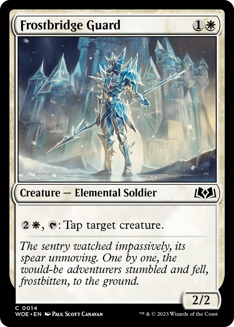 Frostbridge Guard [Wilds of Eldraine] | Clutch Gaming