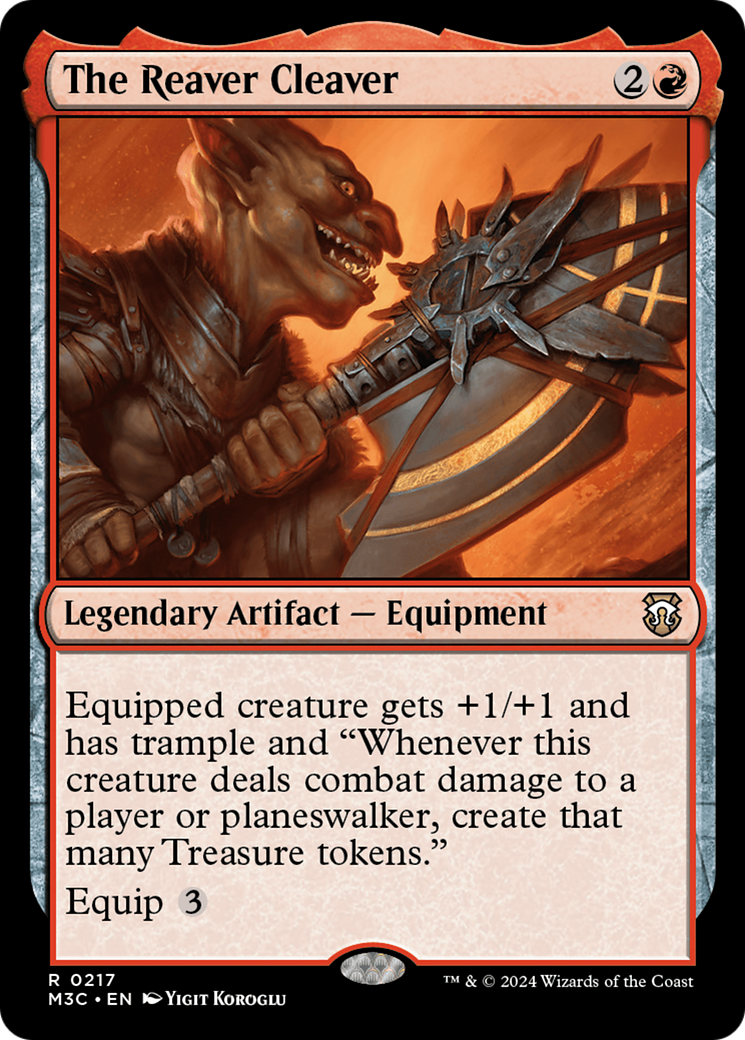 The Reaver Cleaver (Ripple Foil) [Modern Horizons 3 Commander] | Clutch Gaming