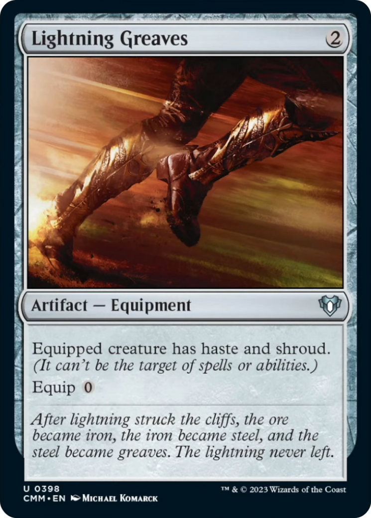 Lightning Greaves [Commander Masters] | Clutch Gaming