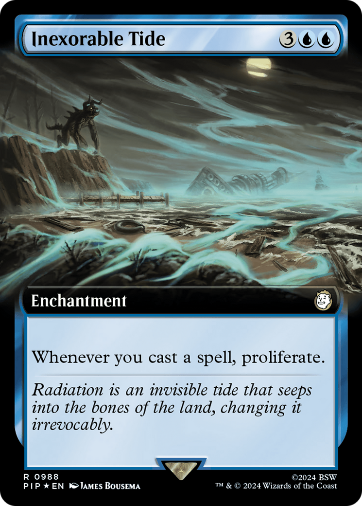 Inexorable Tide (Extended Art) (Surge Foil) [Fallout] | Clutch Gaming