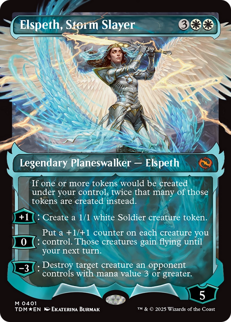Elspeth, Storm Slayer (Showcase) [Tarkir: Dragonstorm] | Clutch Gaming