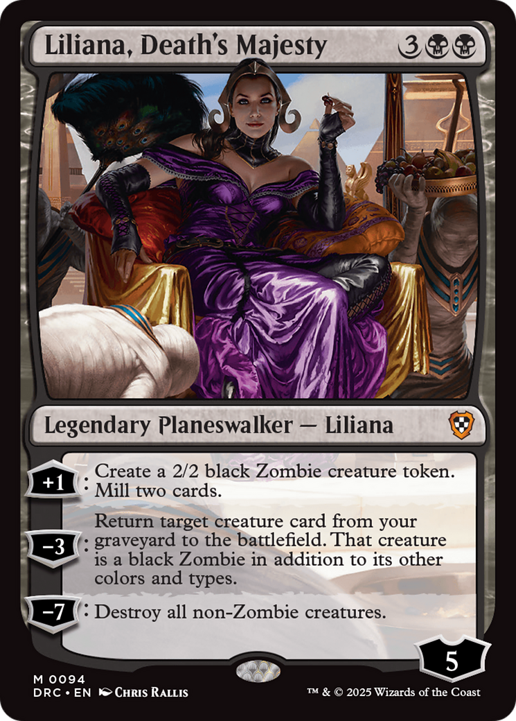 Liliana, Death's Majesty [Aetherdrift Commander] | Clutch Gaming