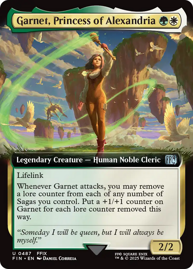Garnet, Princess of Alexandria (Extended Art) [FINAL FANTASY] | Clutch Gaming
