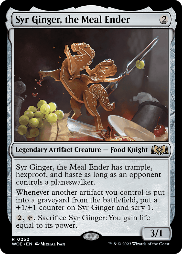 Syr Ginger, the Meal Ender [Wilds of Eldraine] | Clutch Gaming