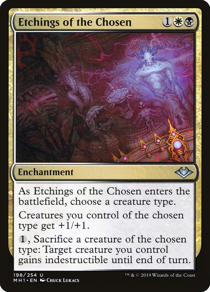 Etchings of the Chosen [Modern Horizons] | Clutch Gaming