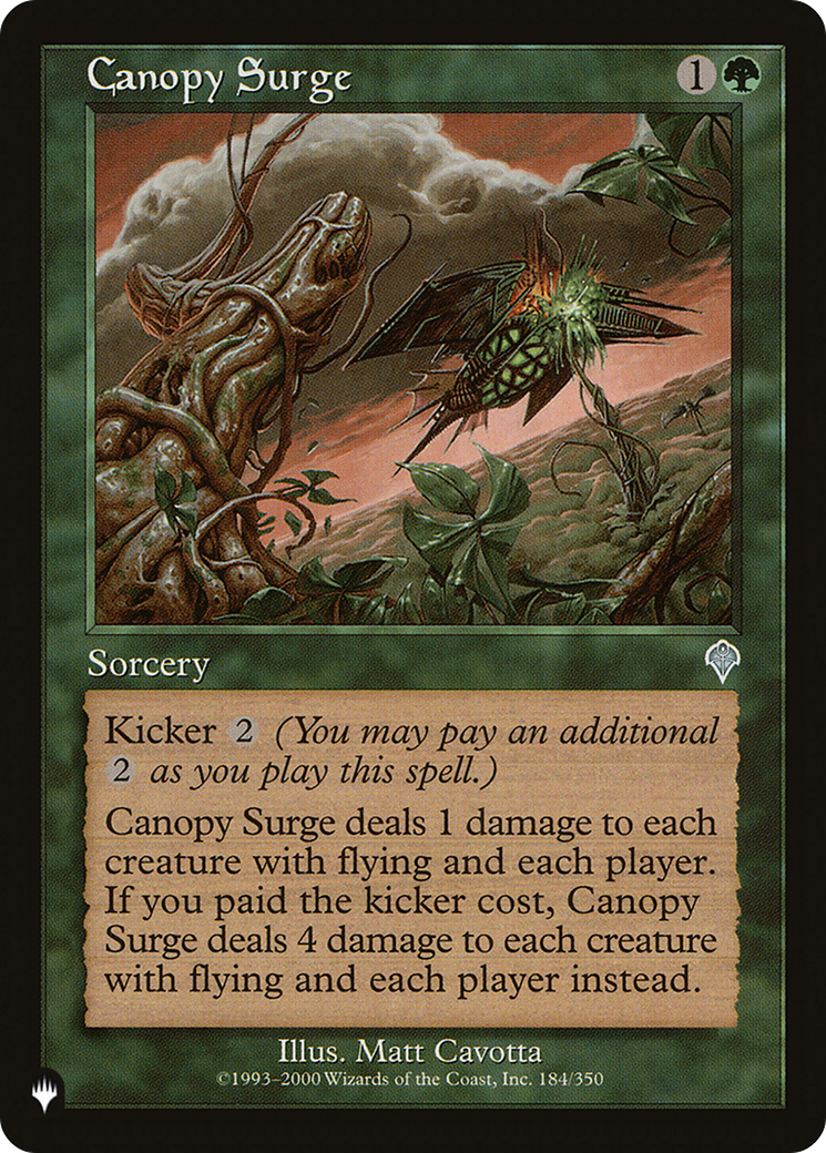 Canopy Surge [The List Reprints] | Clutch Gaming