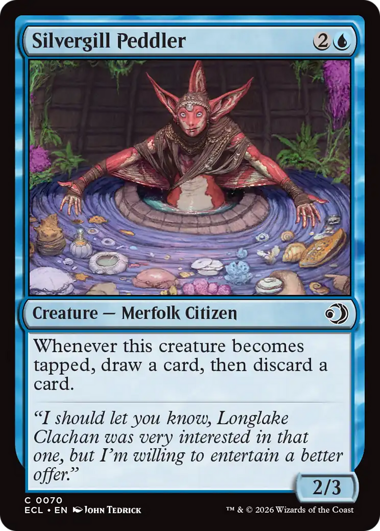 Silvergill Peddler [Lorwyn Eclipsed] | Clutch Gaming