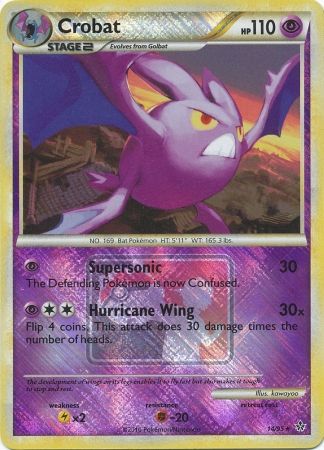 Crobat (14/95) (League Promo) [HeartGold & SoulSilver: Unleashed] | Clutch Gaming