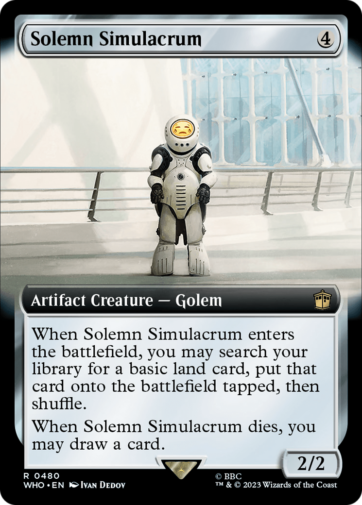 Solemn Simulacrum (Extended Art) [Doctor Who] | Clutch Gaming