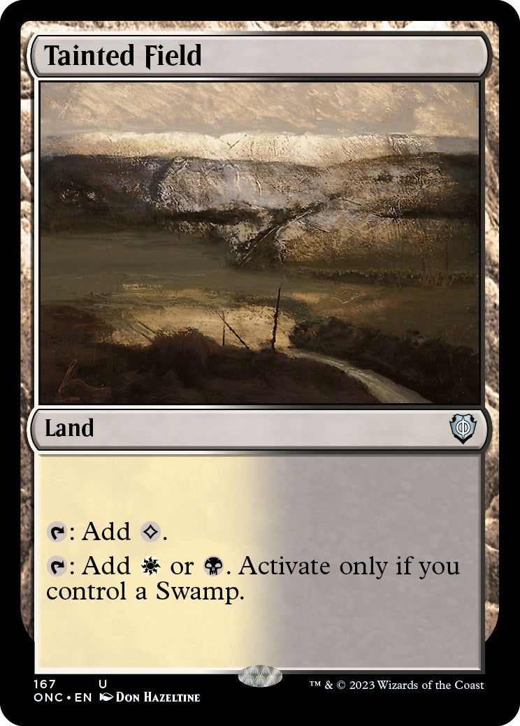 Tainted Field [Phyrexia: All Will Be One Commander] | Clutch Gaming