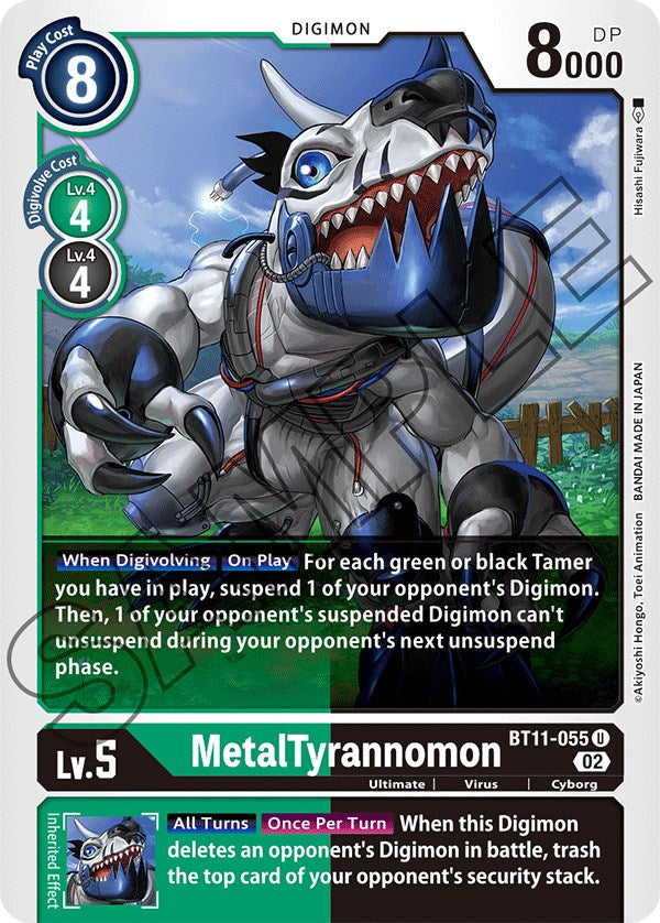 MetalTyrannomon [BT11-055] [Dimensional Phase] | Clutch Gaming