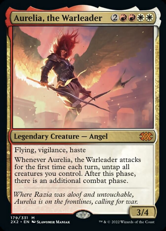 Aurelia, the Warleader [Double Masters 2022] | Clutch Gaming