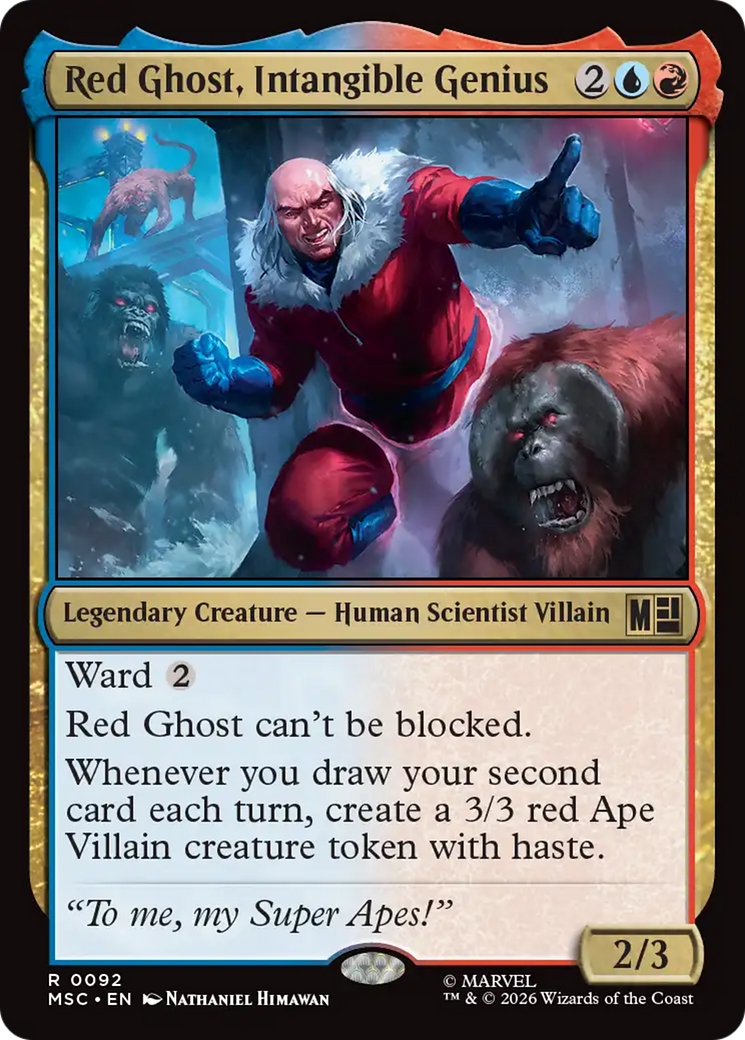 Red Ghost, Intangible Genius [Marvel Super Heroes Commander] | Clutch Gaming